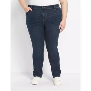 NWT Lane Bryant Straight Fit High Rise Jeans size 28S